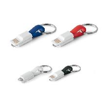 CABO USB COM CONECTOR 2X1 PERSONALIZADO